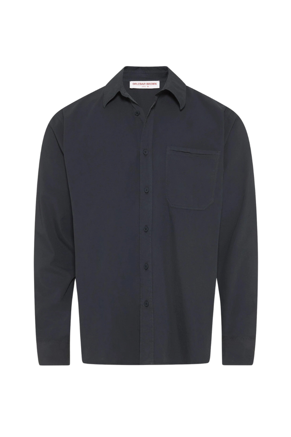 Orlebar Brown 100% Cotton shirt in navy
