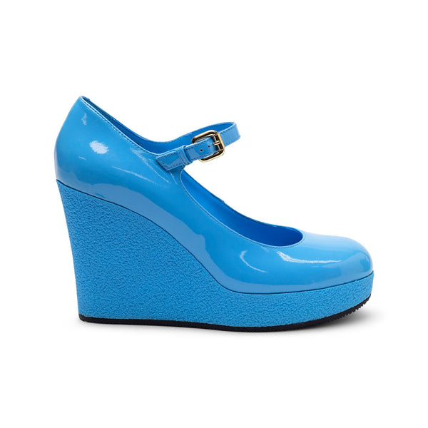 Hogan wedge heel in blue