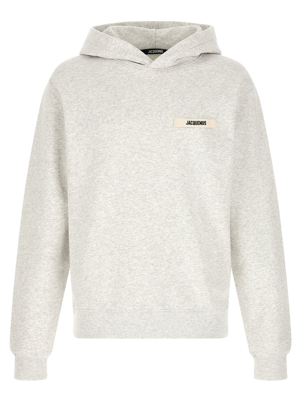 Gray Cotton Sweatshirt Clothing