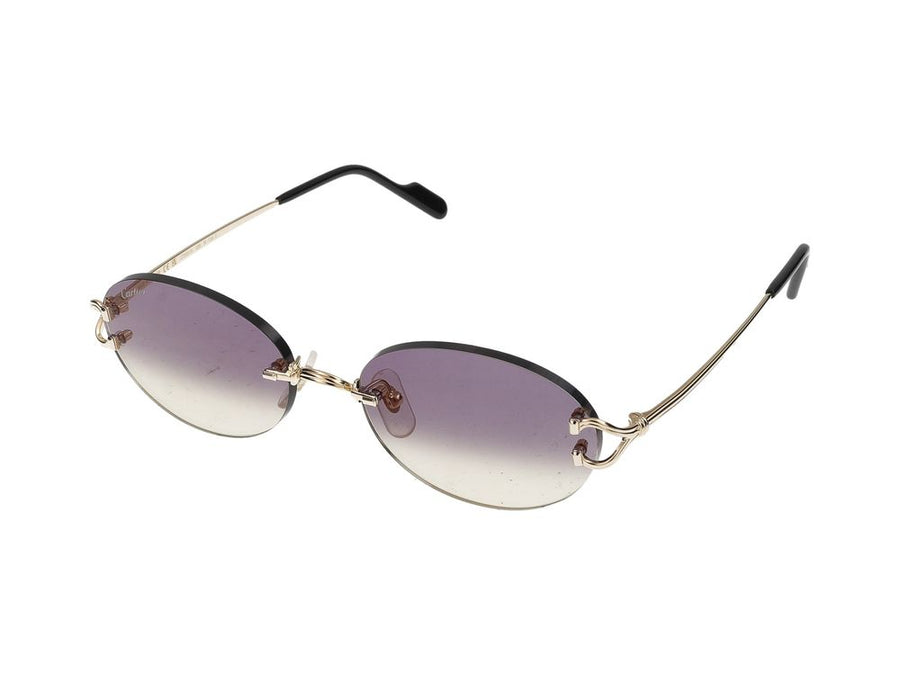 Cartier CT0551S Metal sunglasses in gold