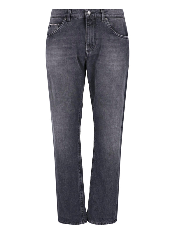 Dolce & Gabbana 100% Cotton jeans in gray