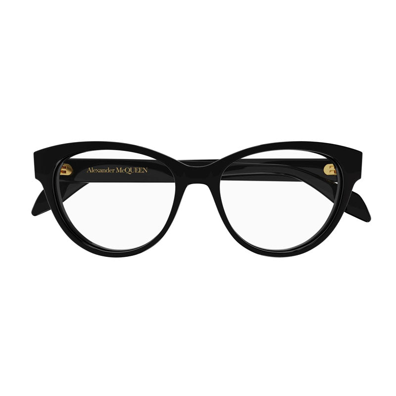 Alexander McQueen AM0359O001 eyeglasses in black