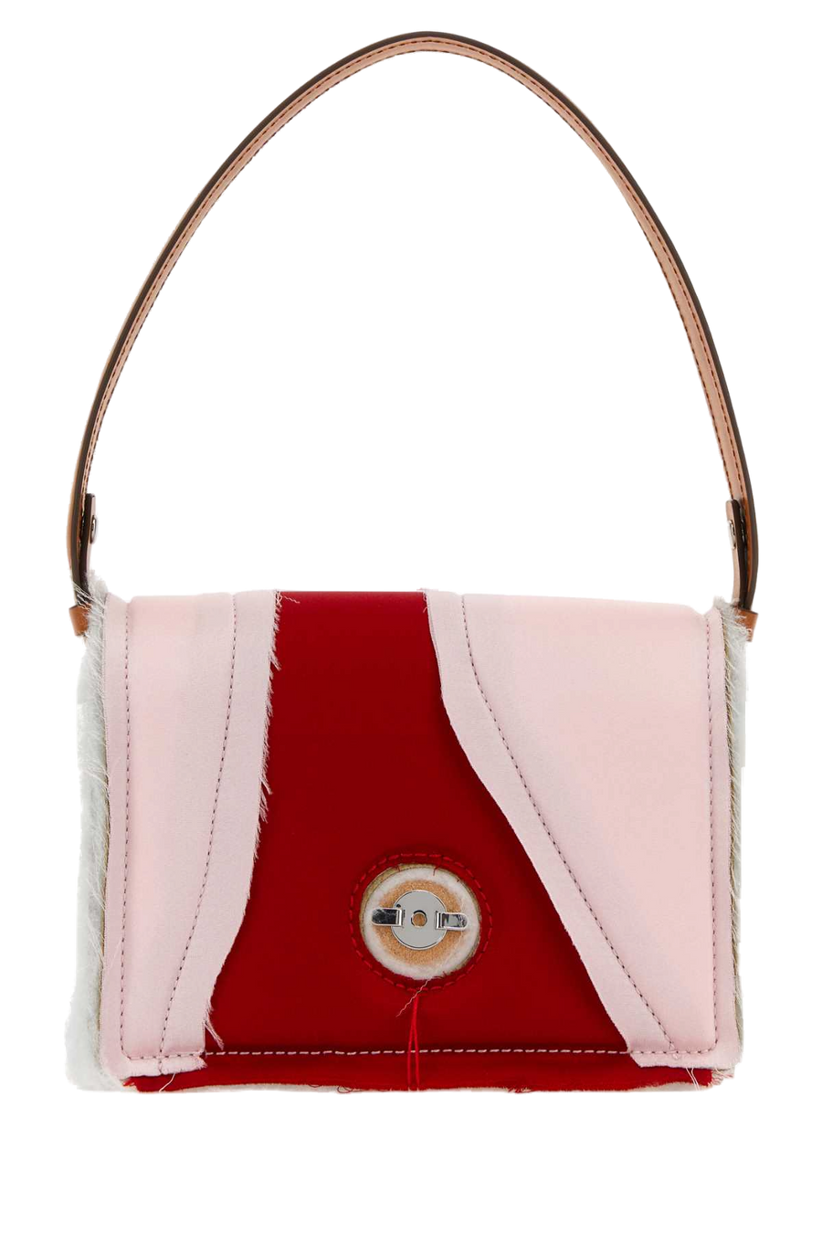 Dentro Tracolla Exterior: 100% Fabric shoulder bag in red