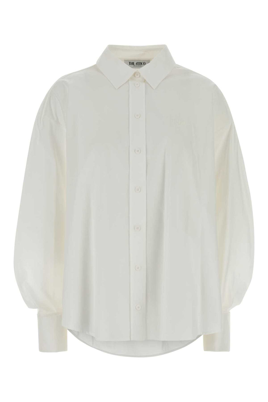 White Cotton Shirt Exterior: Camicie
