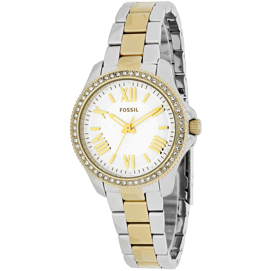 Fossil watch in silver