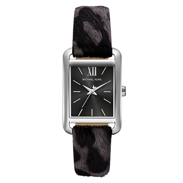 Michael Kors Stainless steel case watch in black