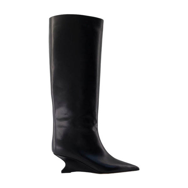 Paris Texas Leather boot in black