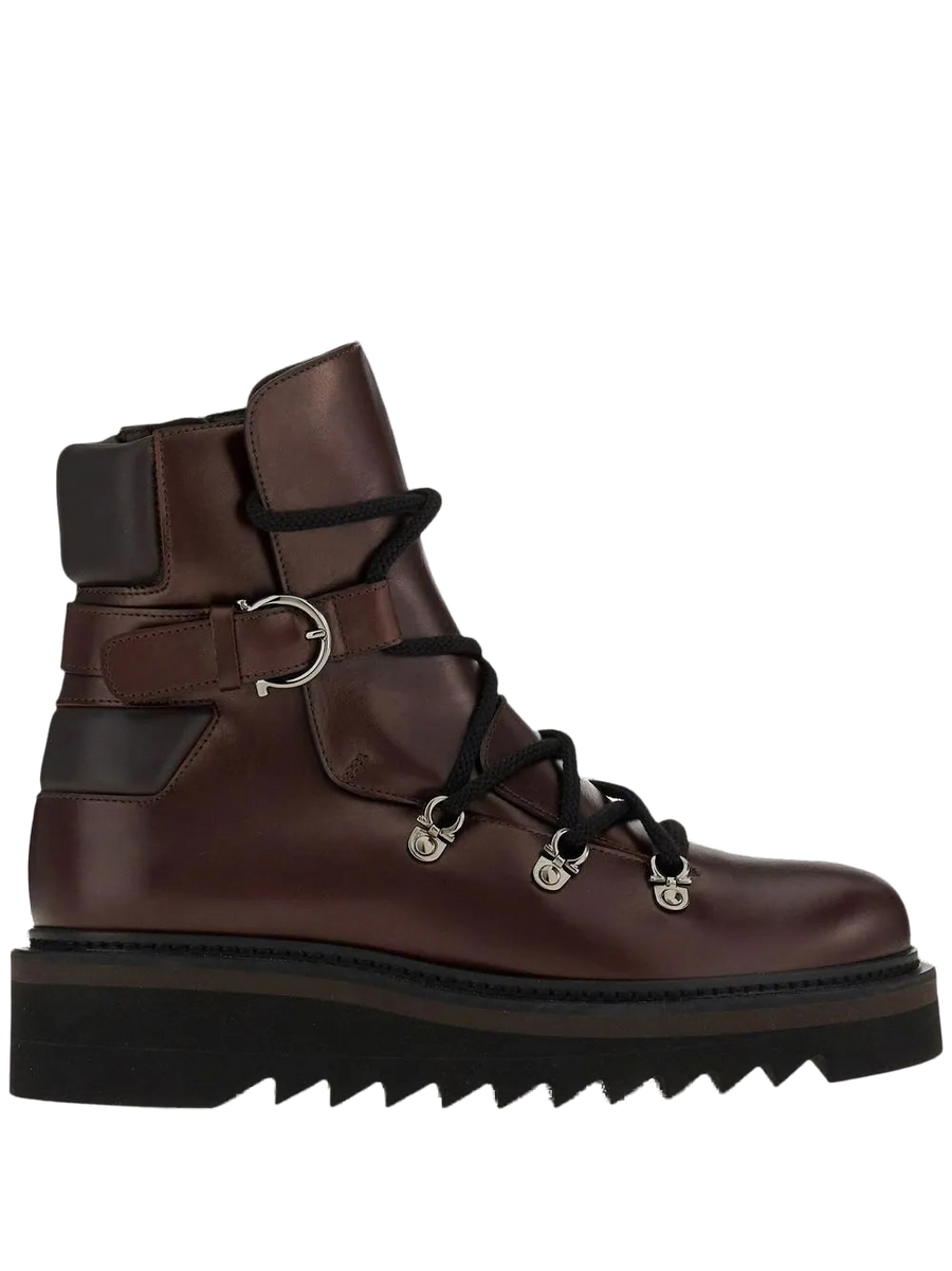 Ferragamo Calf leather boot in brown