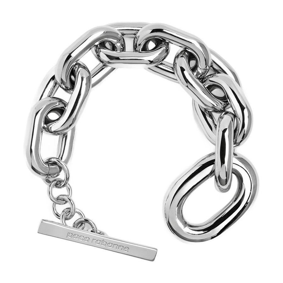 Rabanne Metal bracelet in silver