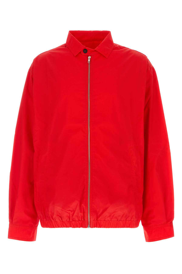 Red Cotton William Jacket Giacche E Gilet