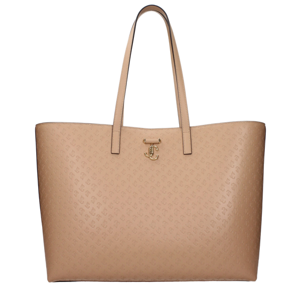 Jimmy Choo Leather tote bag in brown