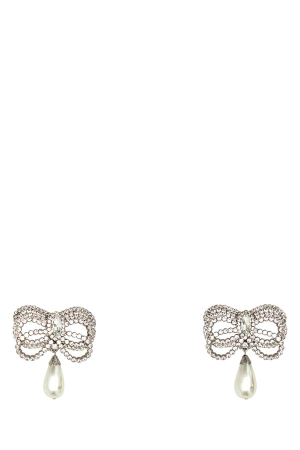 Alessandra Rich Metal earrings in silver