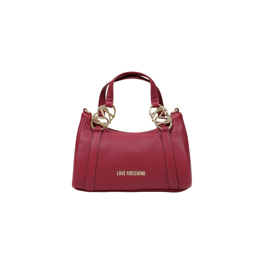 Love Moschino Polyurethane shoulder bag in purple