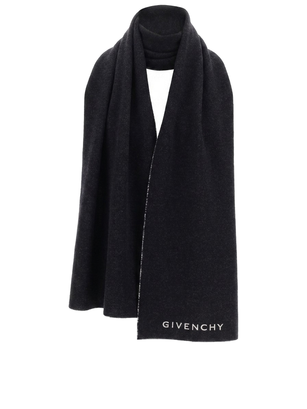 Bicolor Wool Scarf