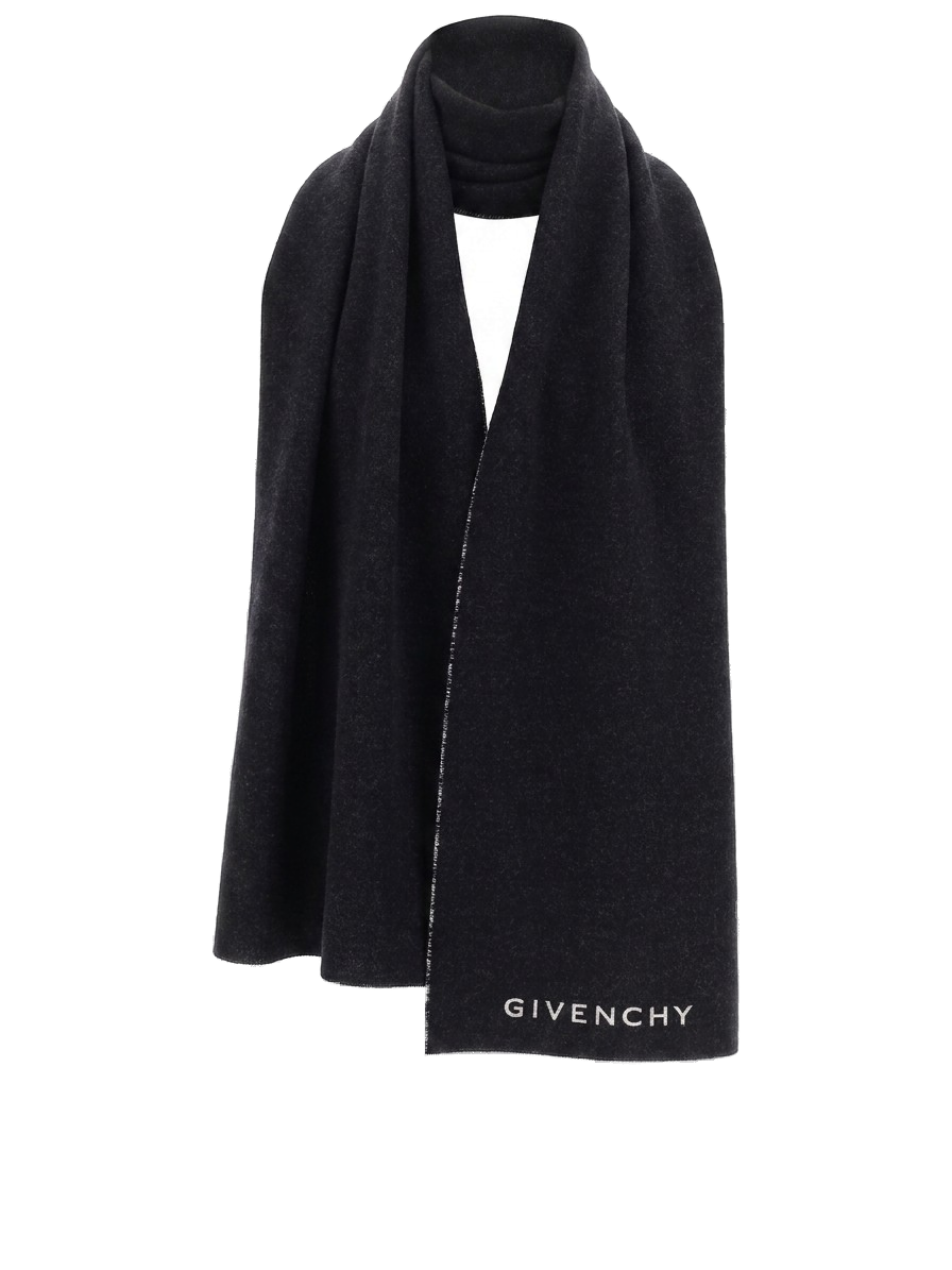 Bicolor Wool Scarf