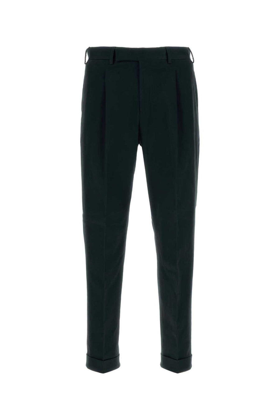 Black Stretch Cotton Pant 0990 Exterior: Elastane Pantaloni