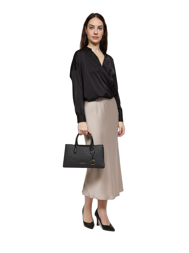 Michael Kors 100% Leather shoulder bag in black