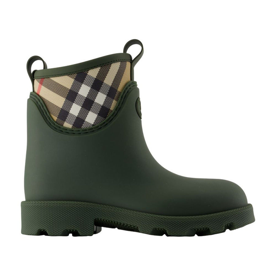Burberry Synthetic ankle boot in green