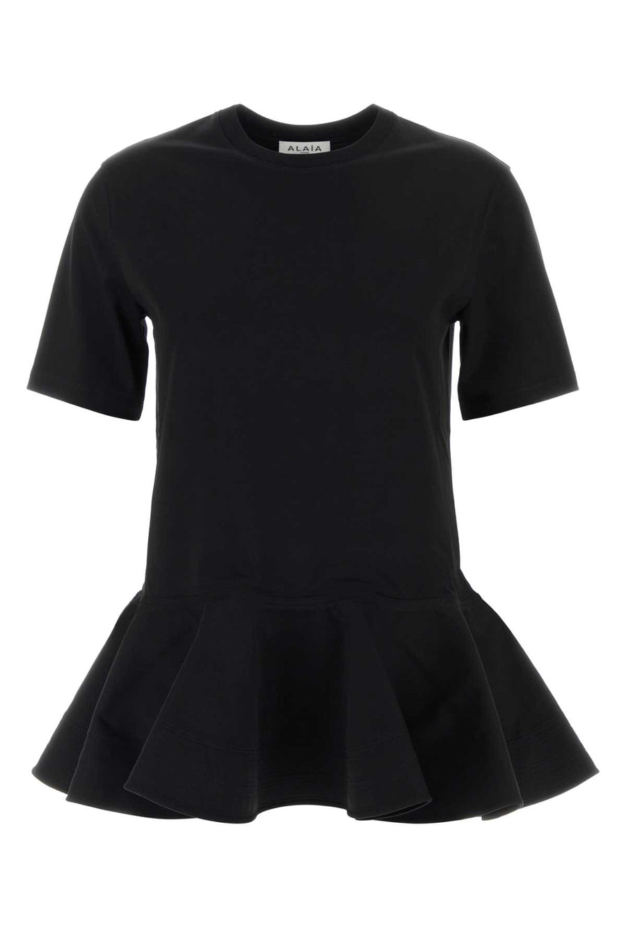 Black Cotton T-Shirt Noir Exterior