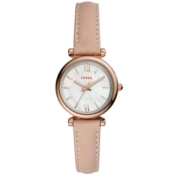 Fossil Stainless steel case watch in rose gold