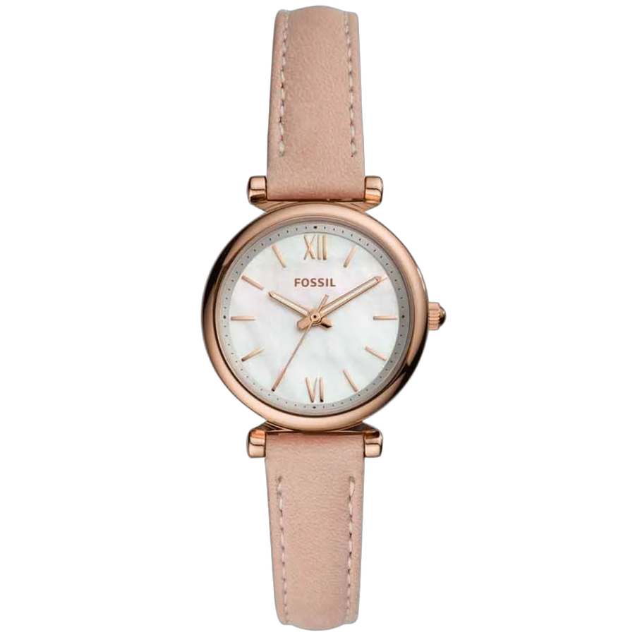 Fossil Stainless steel case watch in rose gold
