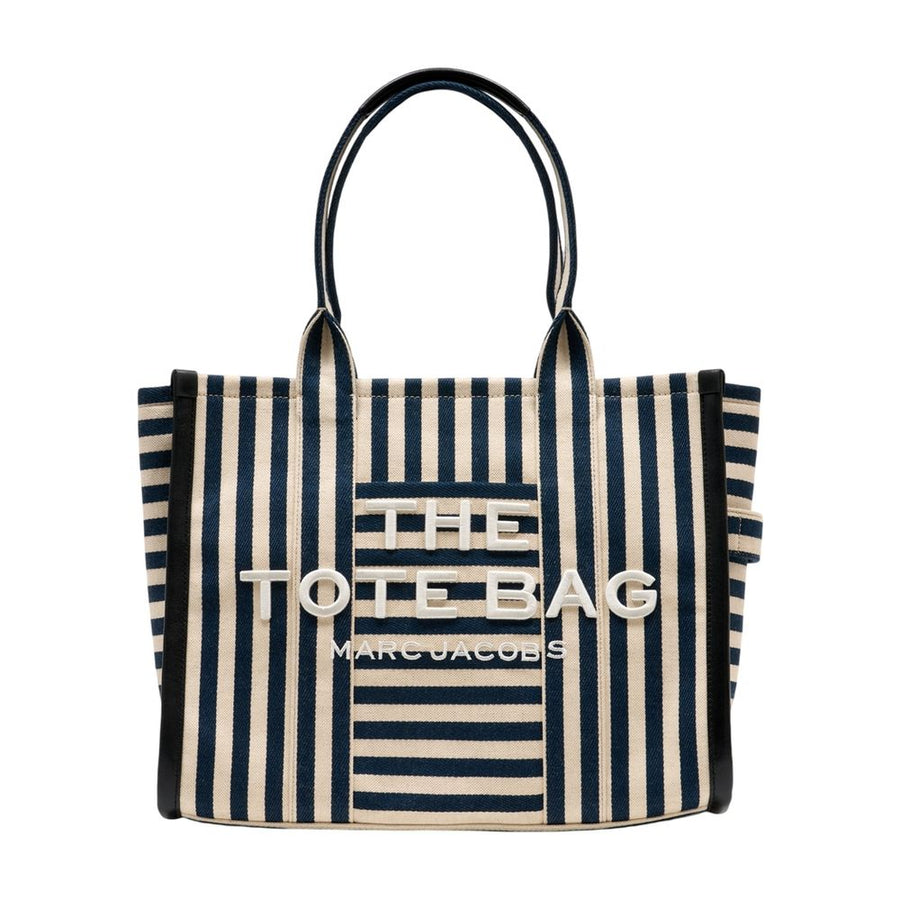 Marc Jacobs Cotton tote bag in navy