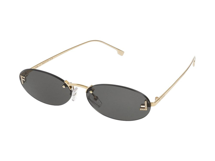 Maison Fendi FE4075US Metal sunglasses in gold