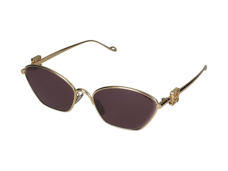 Loewe LW40115U Metal frame sunglasses in gold