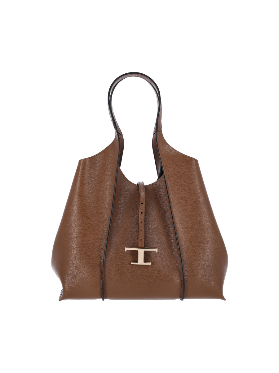 Tod's 100% Calf Leather shoulder bag in brown