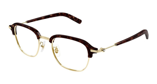Montblanc MB0390O Metal eyeglasses in gold