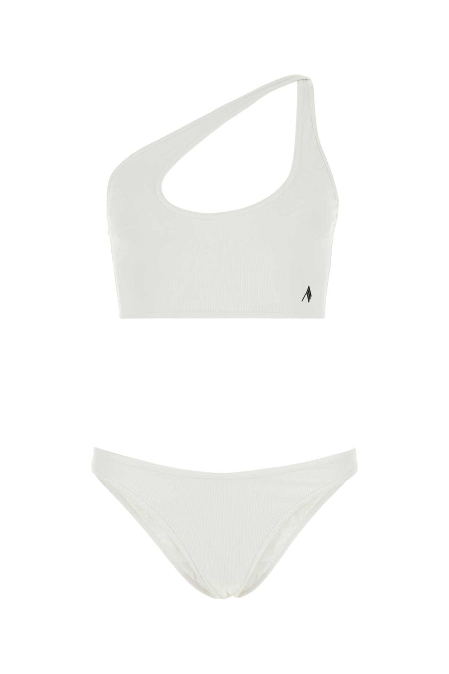 The Attico Exterior: 88% Nylon bikini in white