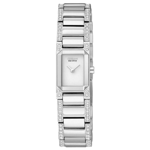 Citizen Stainless steel case watch in white
