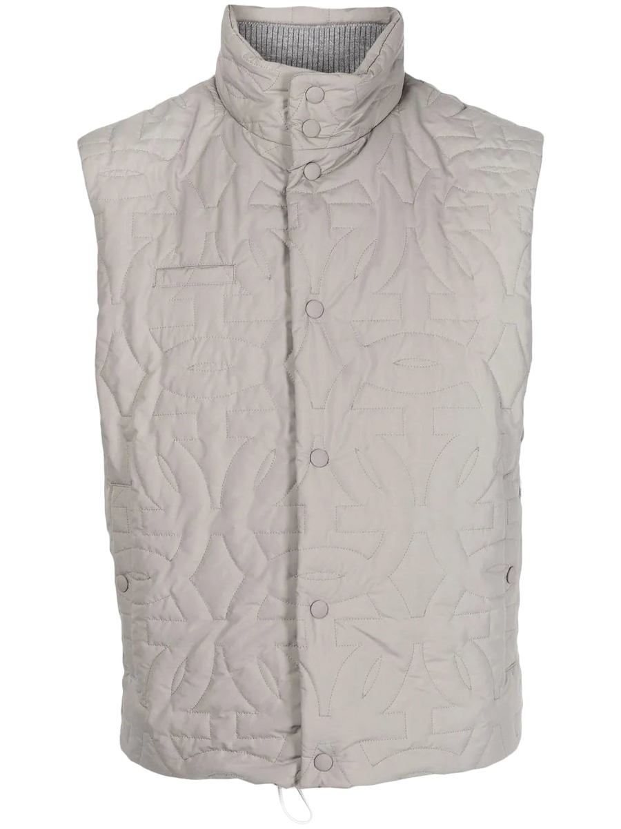 Ferragamo gilet in gray