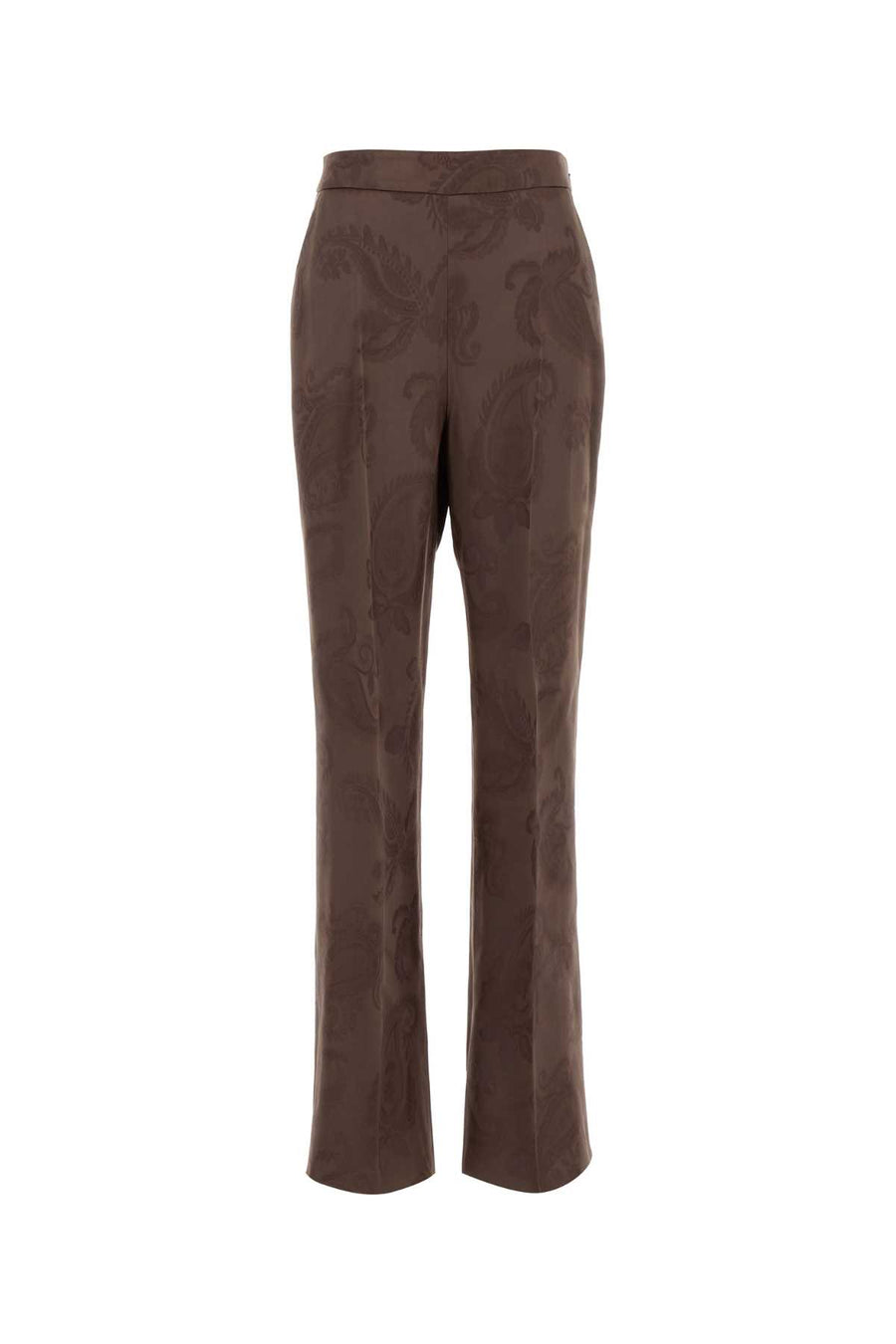 Embroidered Jacquard Pant M0428 Exterior: Viscose Silk Pantaloni