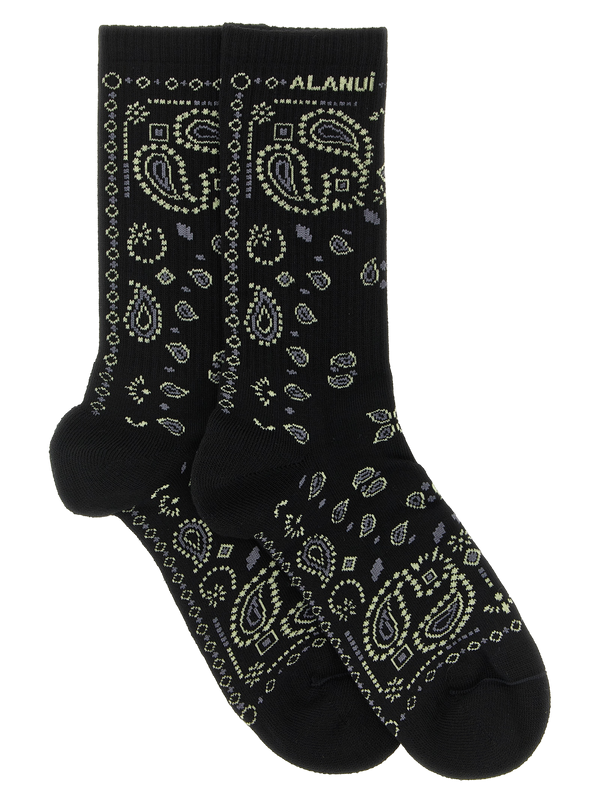 Black Cotton Socks Clothing