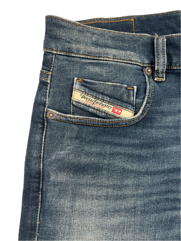 Diesel JoggJeans fabric joggers in blue