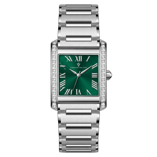 Christian Van Sant watch in green