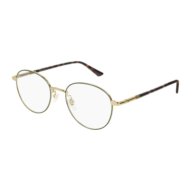 Gucci eyeglasses in gold