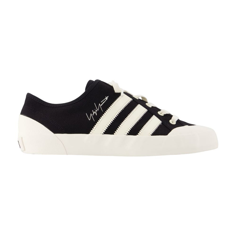 Nisi Lo Sneakers - Y-3 Leather Black Calfskin Shoes /