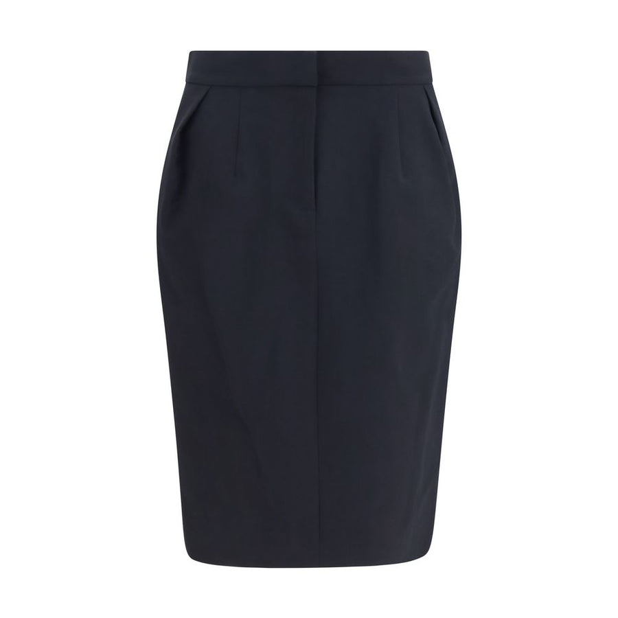 Magda Butrym 100% Cotton skirt in black