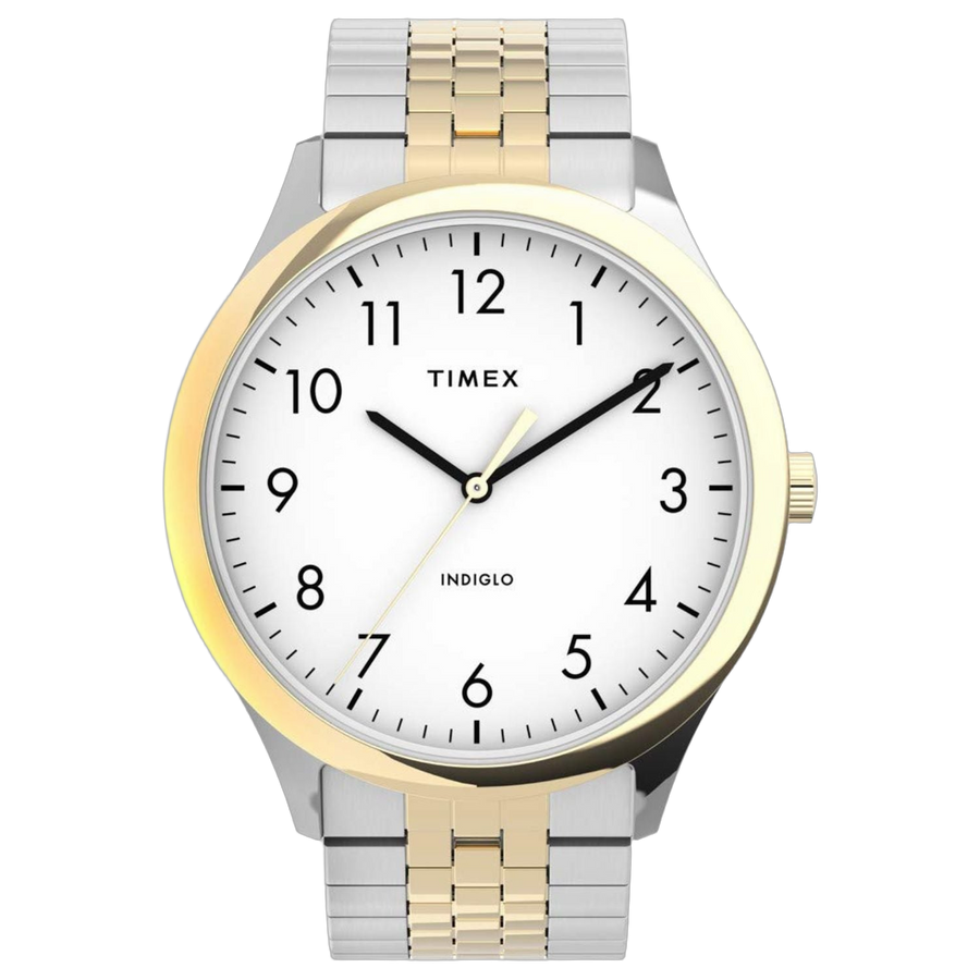 Timex Stainless steel case watch in white