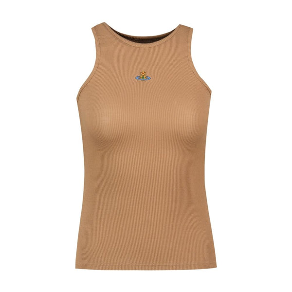 Vivienne Westwood Viscose tank top in brown
