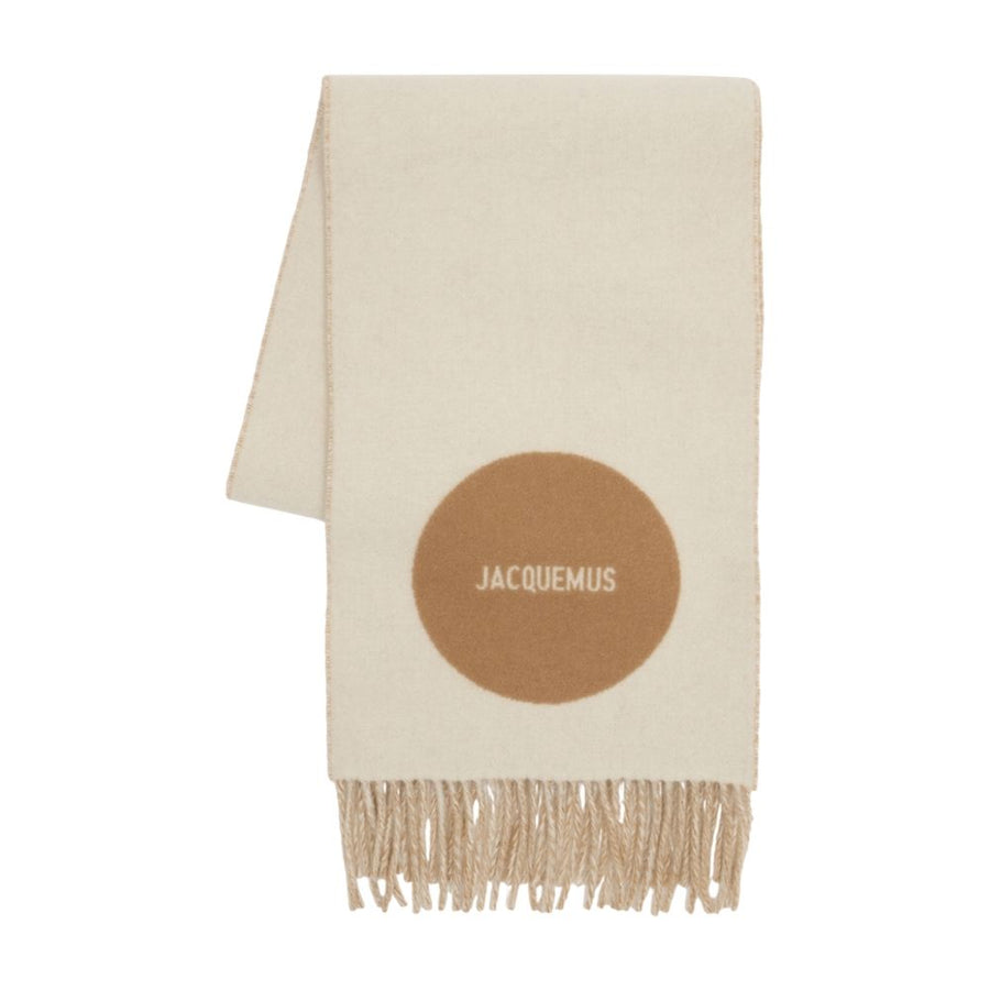 Jacquemus wool scarf in beige