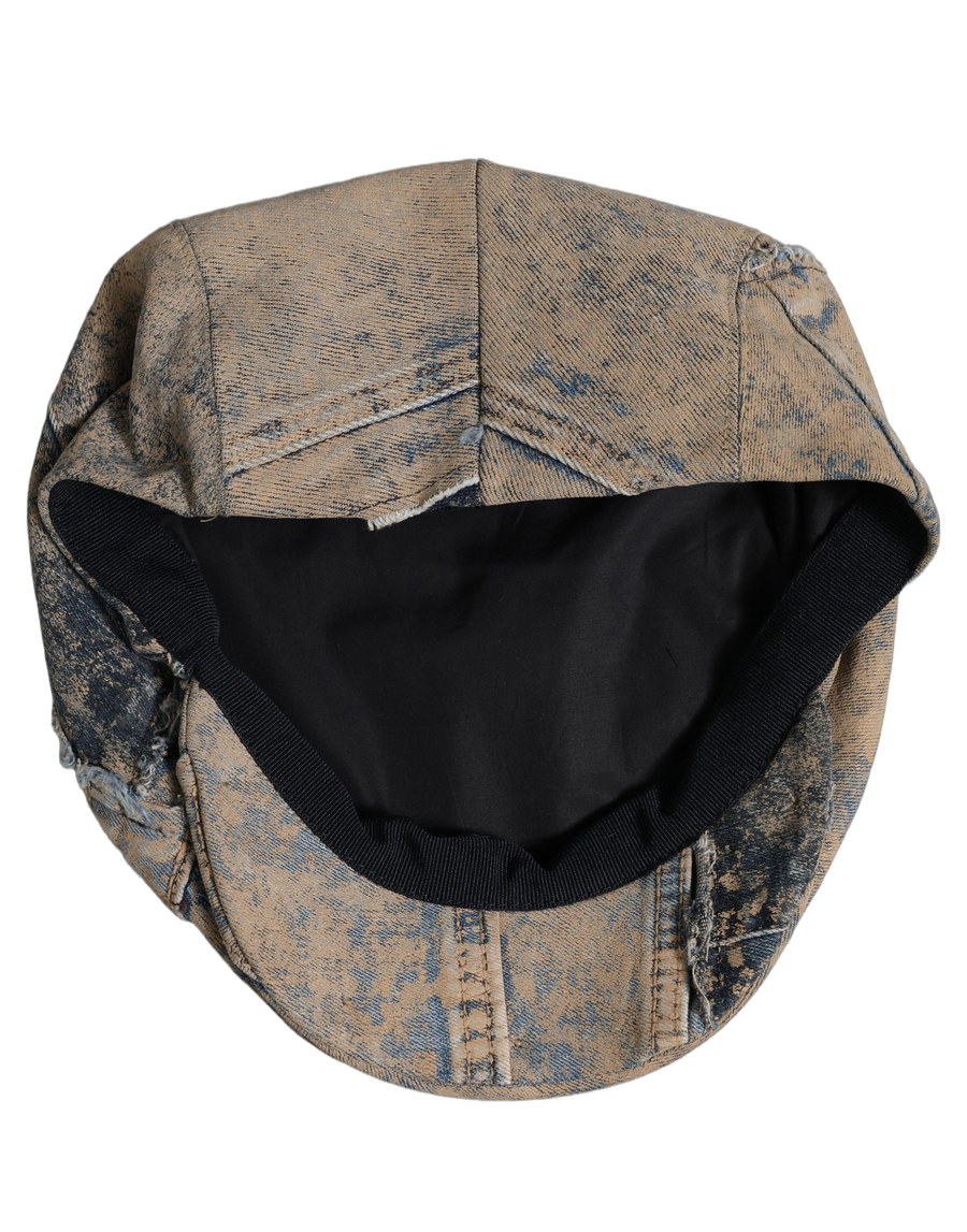 Dolce & Gabbana HAT10041 100% Cotton flat cap in brown