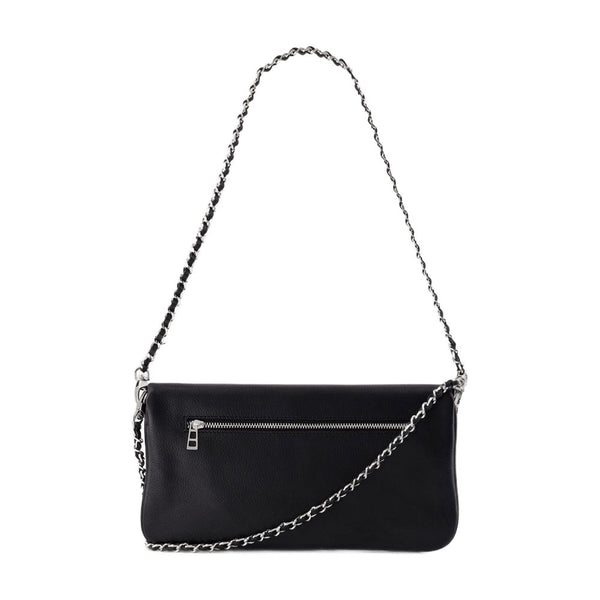 Zadig & Voltaire calfskin crossbody bag in black