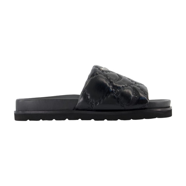 Zadig & Voltaire Calfskin slide in black