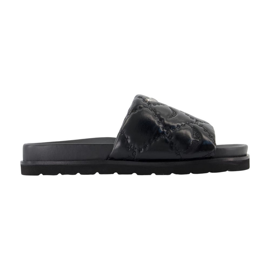 Zadig & Voltaire Calfskin slide in black