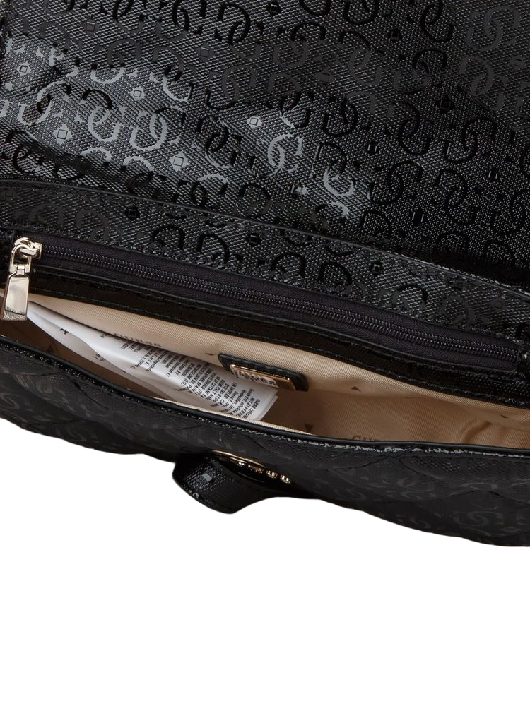 Guess 100% Polyurethane crossbody bag in black