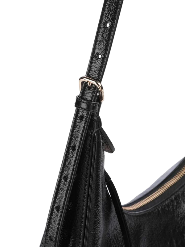 Pinko 100% Lamb Leather shoulder bag in black