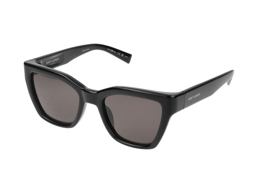 Saint Laurent SL Injected acetate sunglasses in black